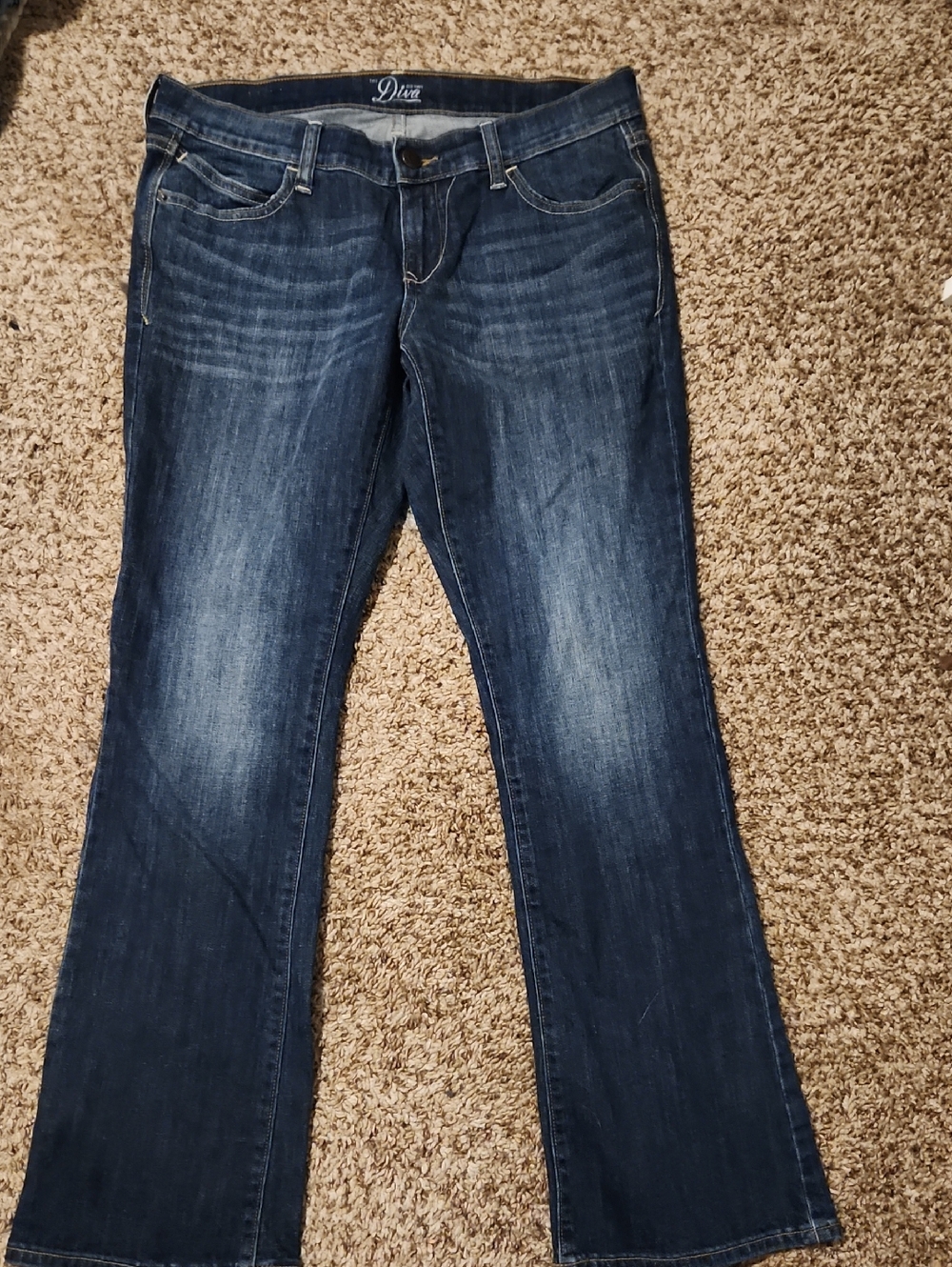 Old Navy Dark Blue Women's Bootcut Jeans